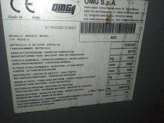 Préparateur de commandes à nacelle élevable OMG 602 - 10