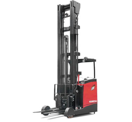 Chariot élévateur à mât rétractable levée supérieure à 9500mm