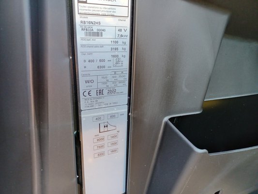 Unknown range 166 Mitsubishi RB16N2HS