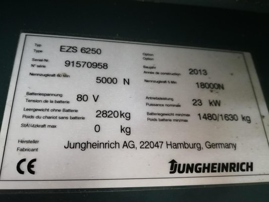 Unknown range 183 Jungheinrich EZS 6250