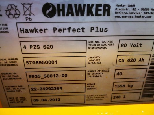 Unknown range 183 Jungheinrich EZS 6250