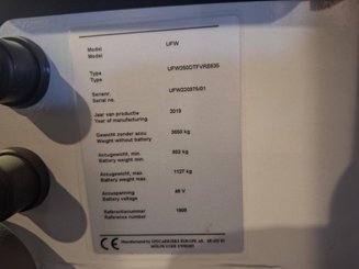 Chariot à mât rétractable multidirectionnel UniCarriers 250DTFVRE635UFW - 19