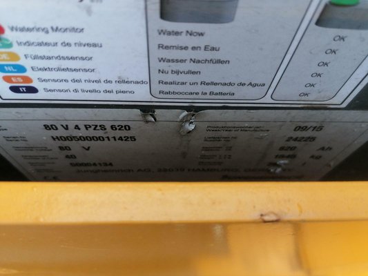 Unknown range 183 Jungheinrich EZS 6250