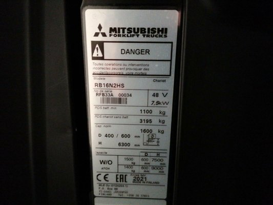 Unknown range 166 Mitsubishi RB16N2HS