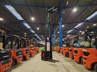 Gerbeur à plate-forme rabattable Hangcha CDD16-AZ3S - 6