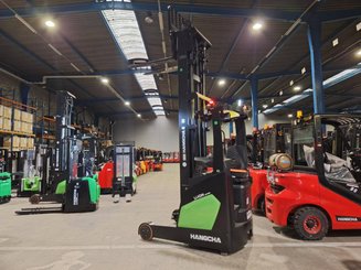 Chariot à mât rétractable Hangcha CQD18-XC5D-SI - 9