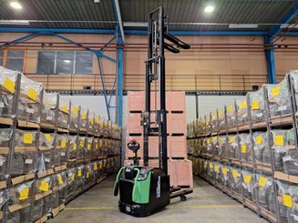 Gerbeur à plate-forme rabattable Hangcha CDD16-AC2S-LI - 15